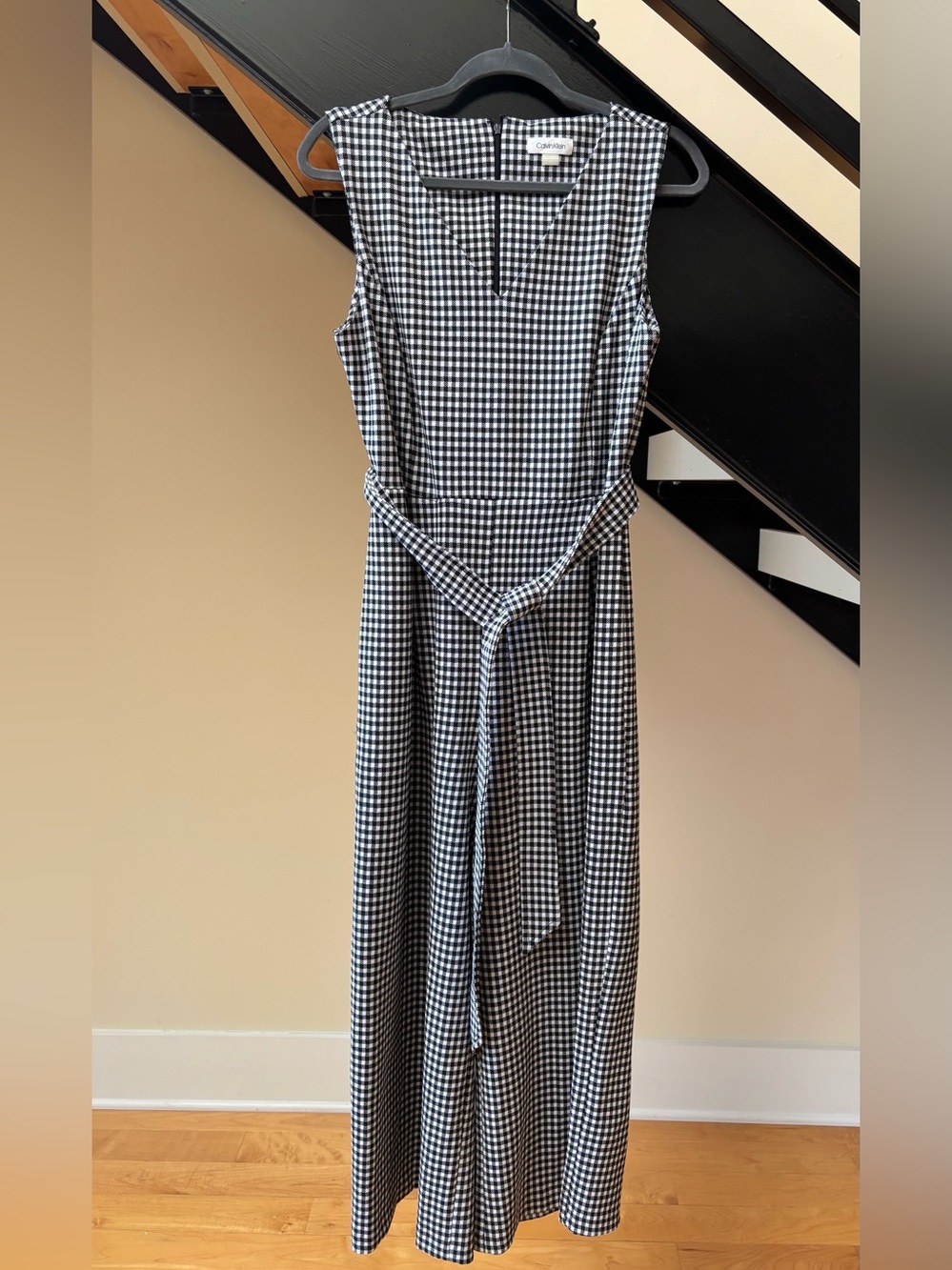 Calvin Klein Women’s Black and White Jumpsuit/Romper, Near New, Size 10